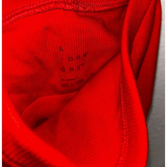 NEW Women's Knit Tube Dress - a New Day™ Red XS - Picture 4 of 5